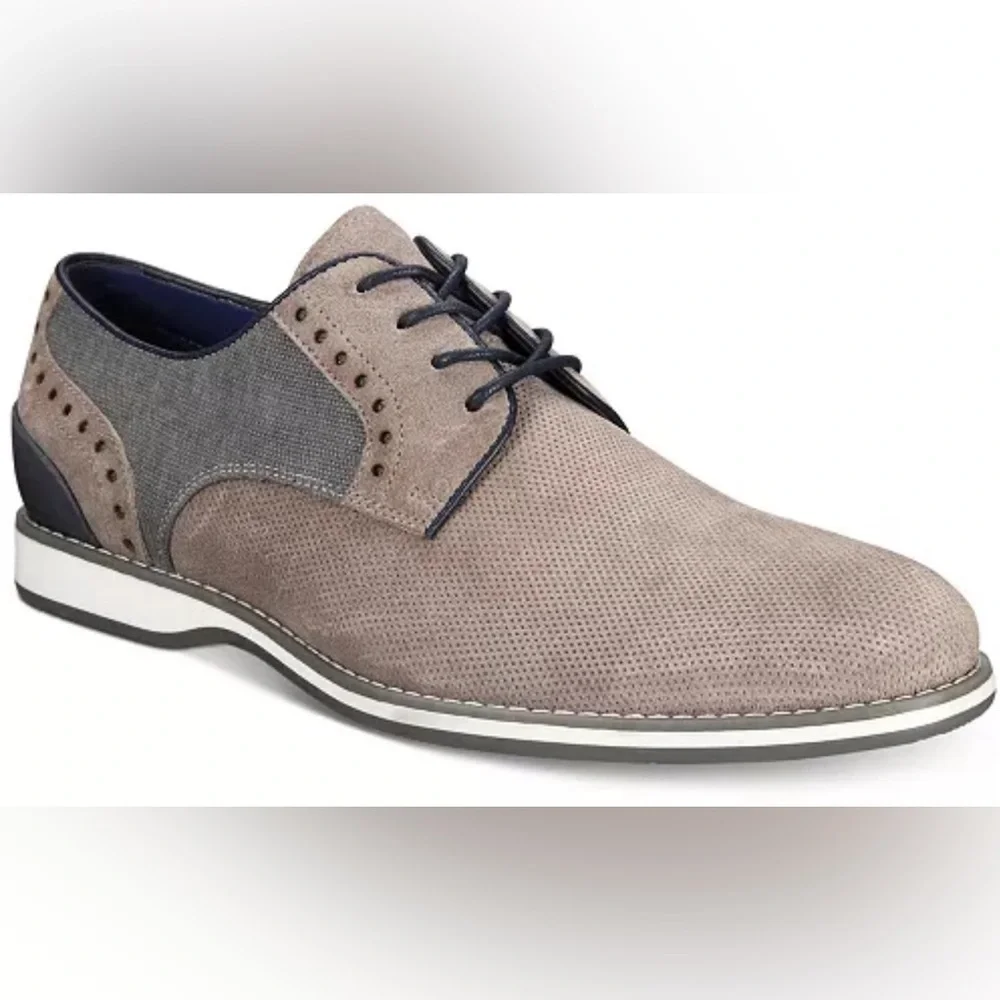 UEC Kenneth Cole Reaction Men's Weiser Perforated Derby Shoes Size 11